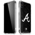 MLB Atlanta Braves Dark Wash iPhone XS Max Clear Case